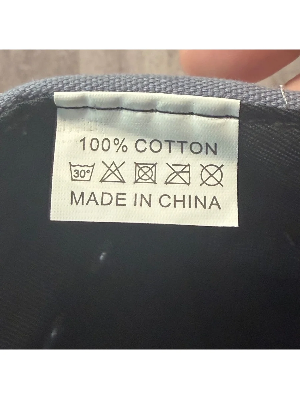 Dry Goods Supplies Denim Adjustable Docker Cap Hat Men Blue